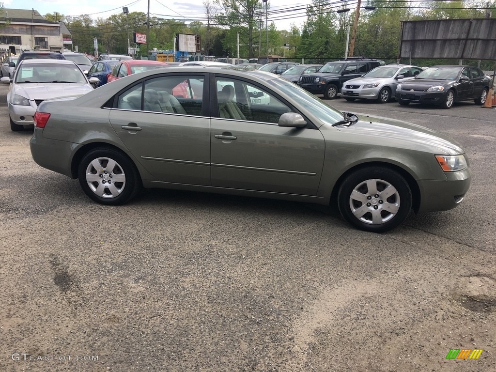 2008 Sonata GLS - Natural Khaki Green / Beige photo #7