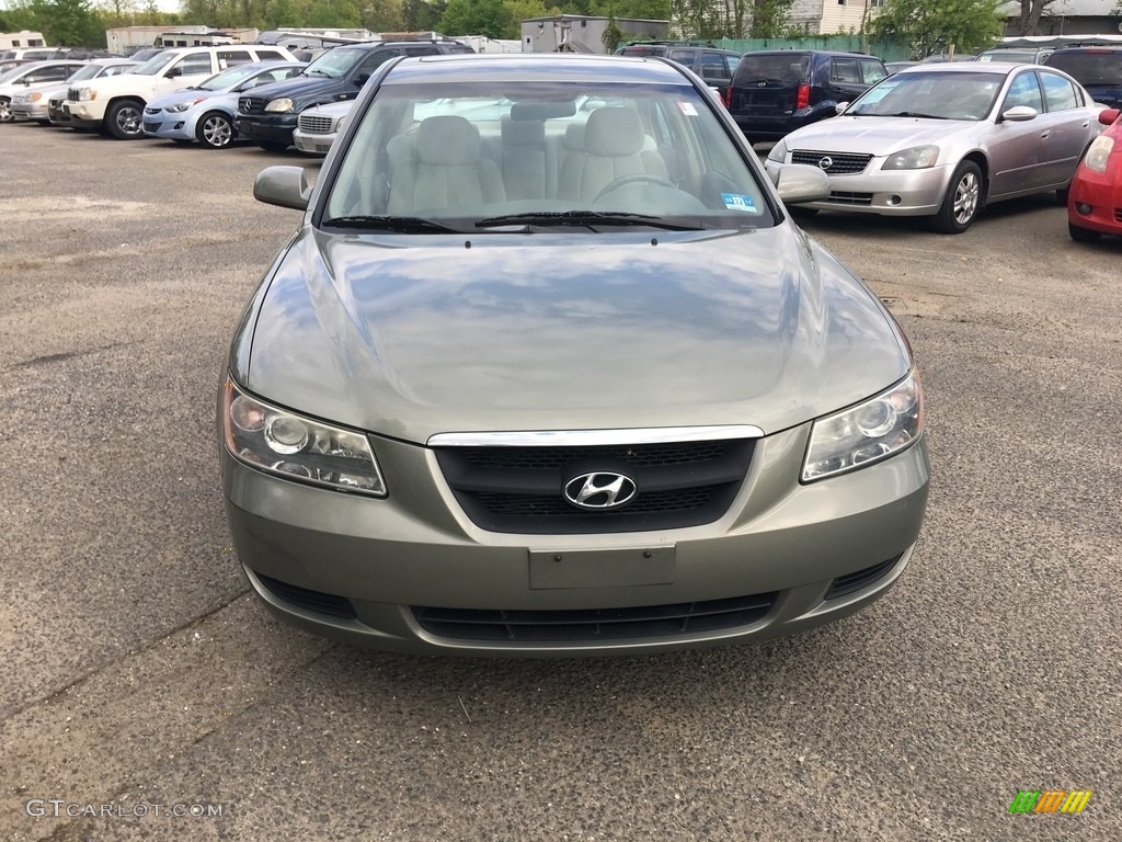 2008 Sonata GLS - Natural Khaki Green / Beige photo #9