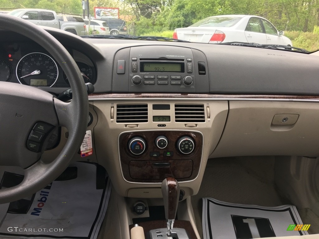 2008 Sonata GLS - Natural Khaki Green / Beige photo #12