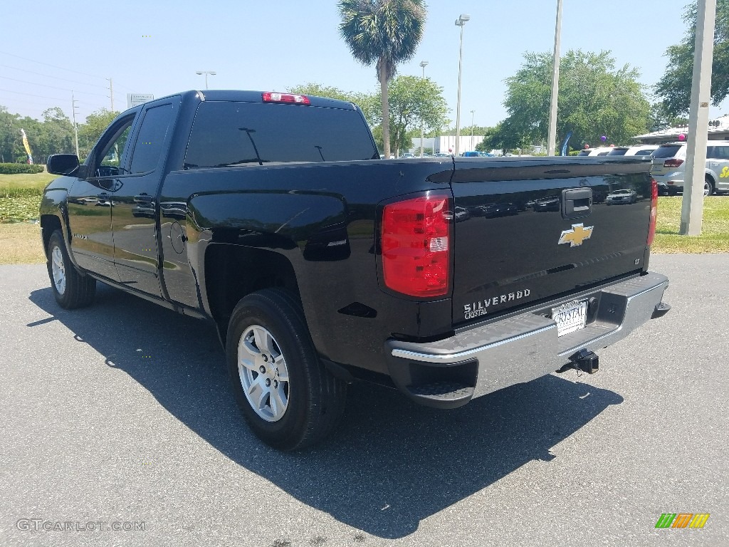 2017 Silverado 1500 LT Double Cab - Black / Jet Black photo #3