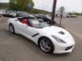 2017 Arctic White Chevrolet Corvette Stingray Coupe  photo #3