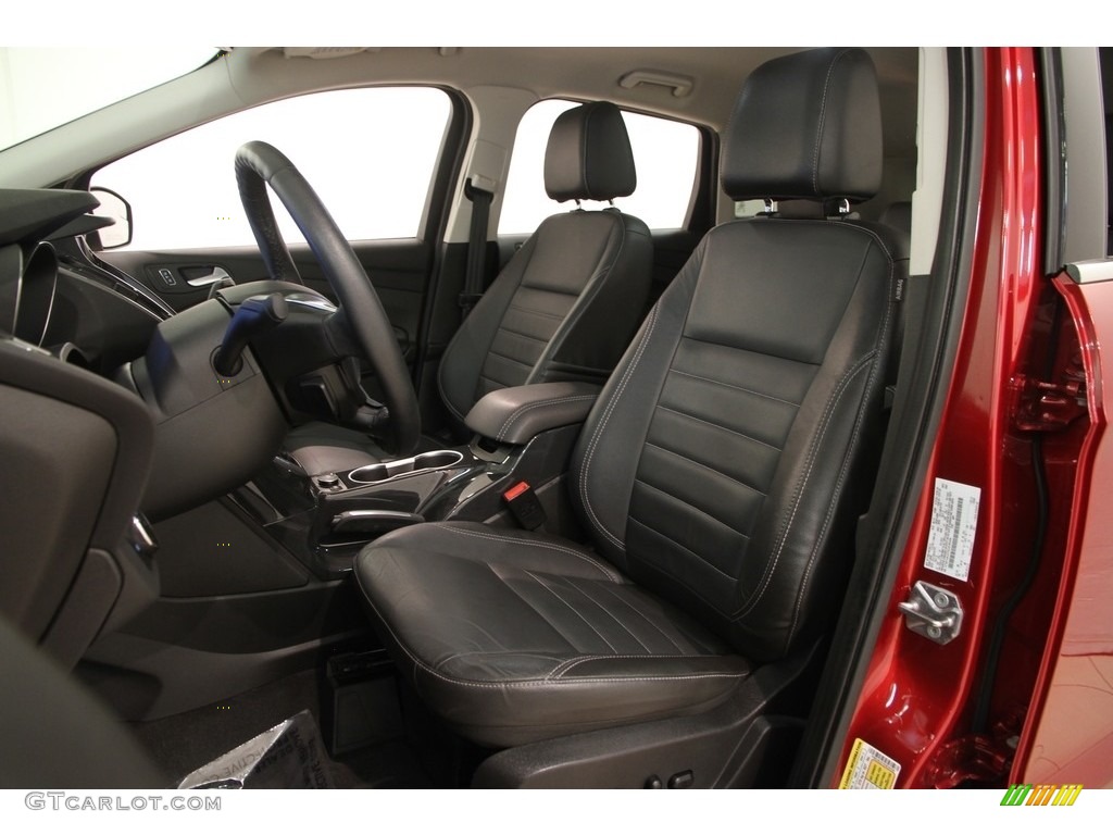 2014 Escape Titanium 1.6L EcoBoost 4WD - Ruby Red / Charcoal Black photo #5