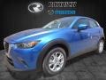 2017 Dynamic Blue Mica Mazda CX-3 Sport AWD  photo #4