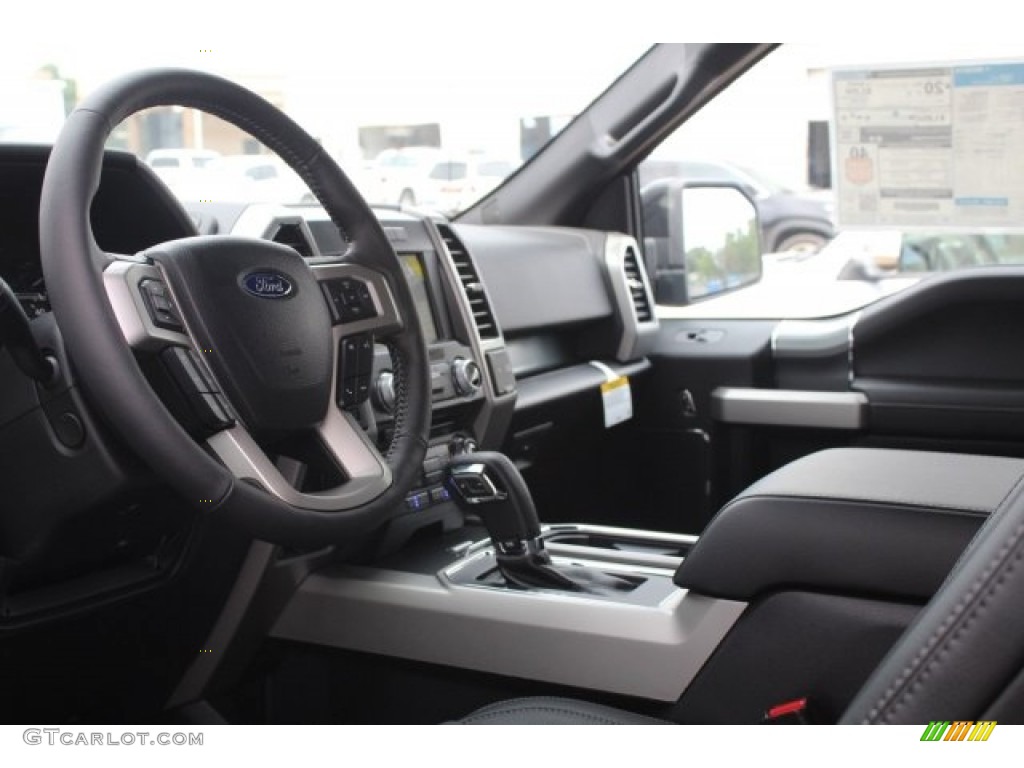 2017 F150 Lariat SuperCrew 4X4 - Shadow Black / Black photo #9