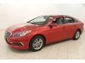 2017 Scarlet Red Hyundai Sonata SE  photo #3