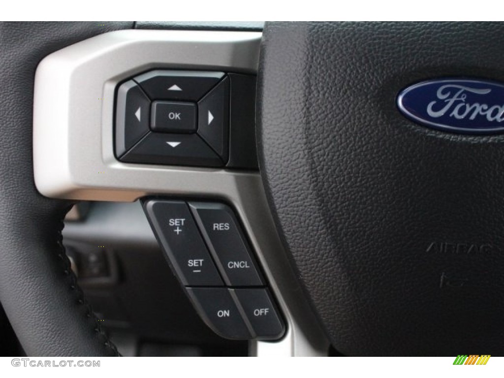2017 F150 Lariat SuperCrew 4X4 - Shadow Black / Black photo #19