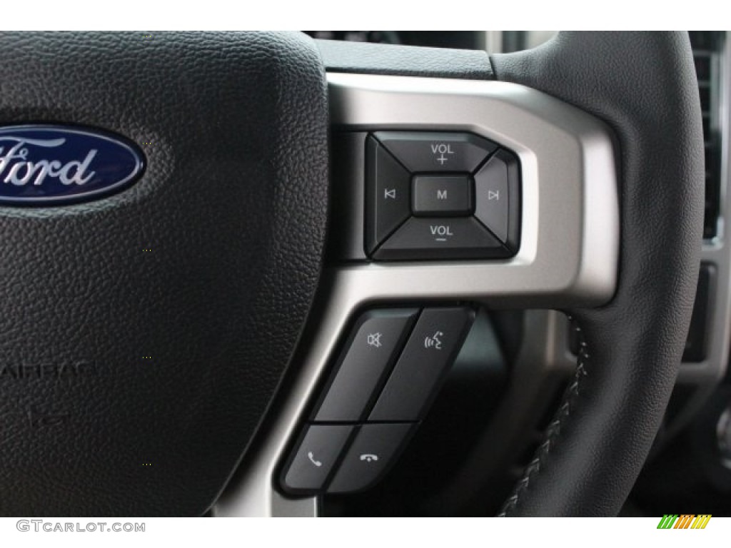 2017 F150 Lariat SuperCrew 4X4 - Shadow Black / Black photo #20