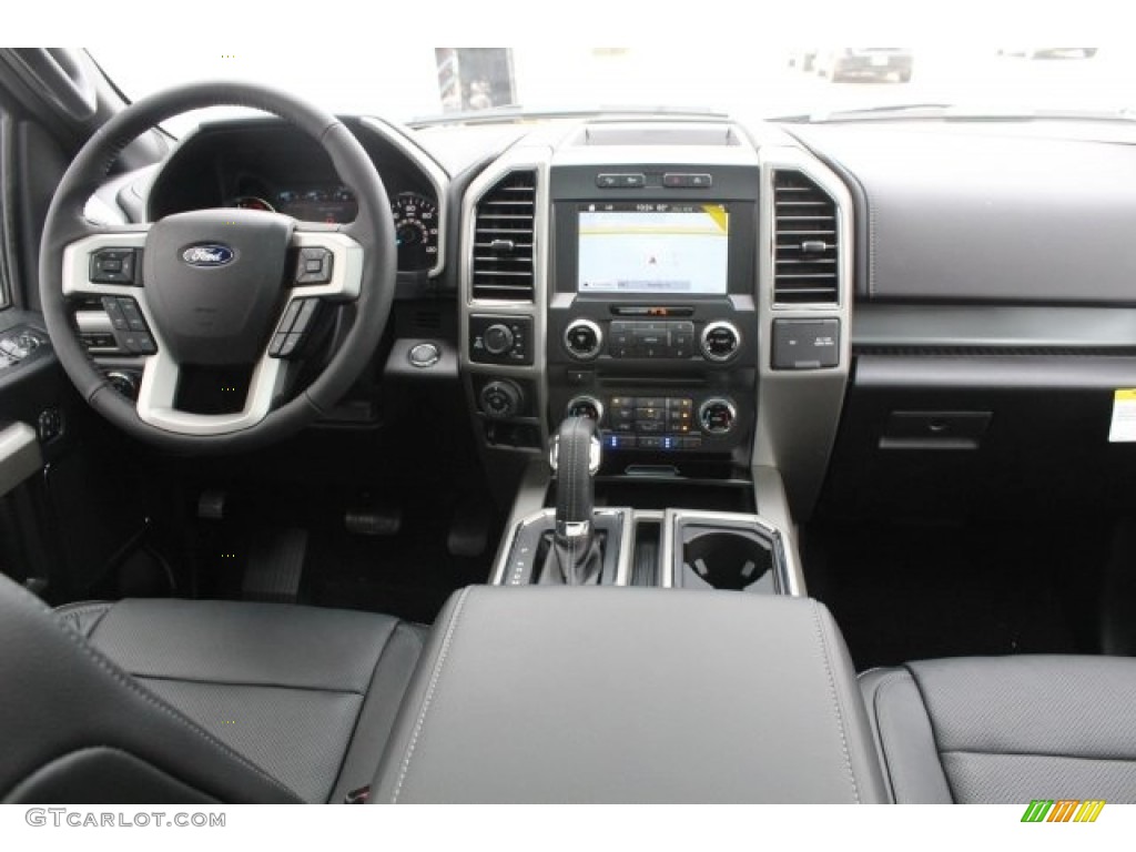 2017 F150 Lariat SuperCrew 4X4 - Shadow Black / Black photo #25