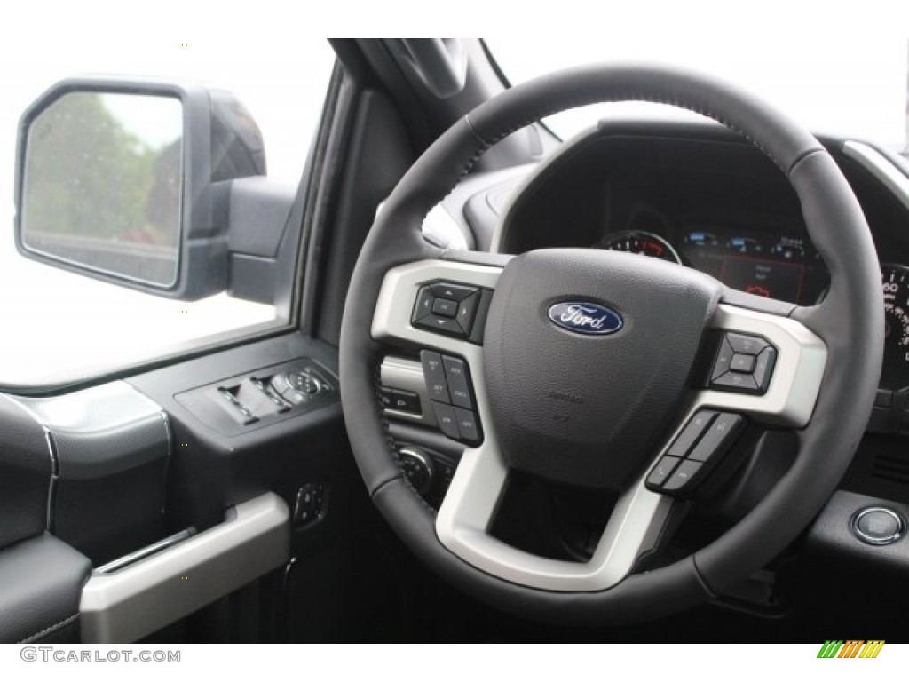 2017 F150 Lariat SuperCrew 4X4 - Shadow Black / Black photo #26