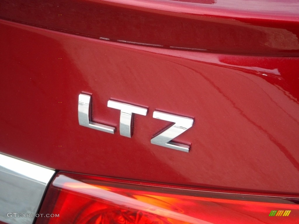 2013 Cruze LTZ - Crystal Red Metallic Tintcoat / Cocoa/Light Neutral photo #9