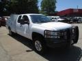 Summit White - Silverado 2500HD LT Extended Cab 4x4 Photo No. 3
