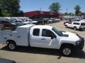 Summit White - Silverado 2500HD LT Extended Cab 4x4 Photo No. 4