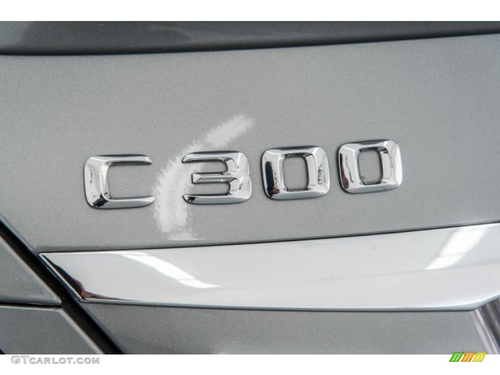 2016 C 300 4Matic Sedan - Palladium Silver Metallic / Black photo #7
