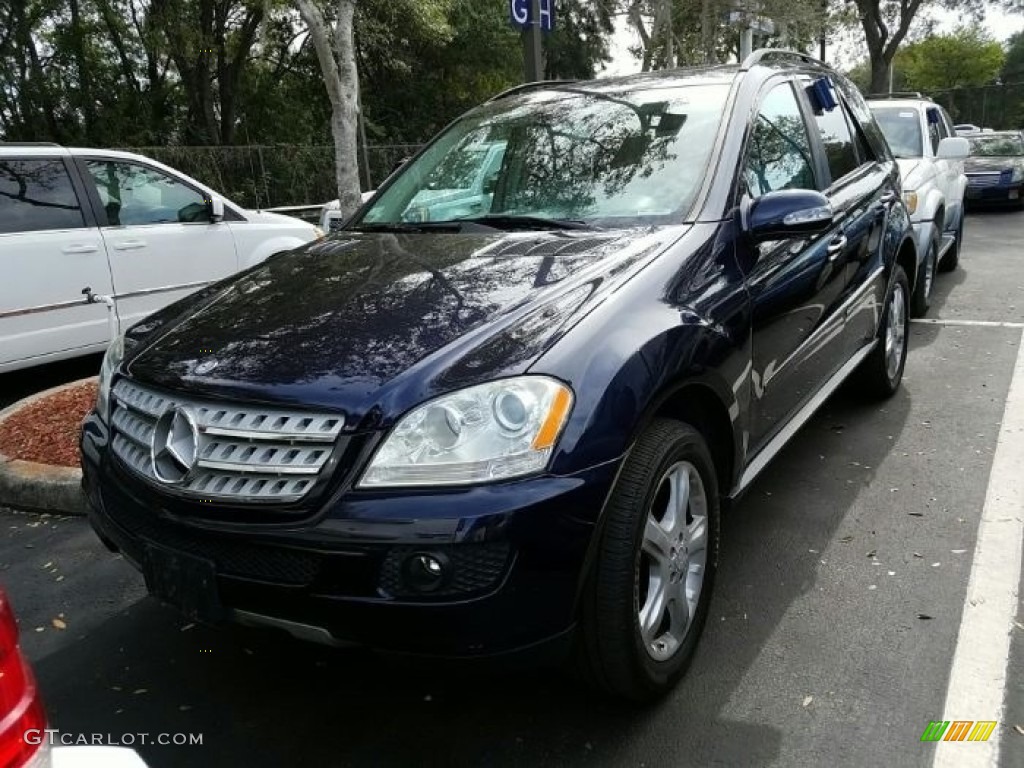 Capri Blue Metallic 2008 Mercedes-Benz ML 320 CDI 4Matic Exterior Photo #120383605