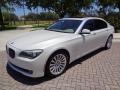 2009 Mineral White Metallic BMW 7 Series 750Li Sedan  photo #1