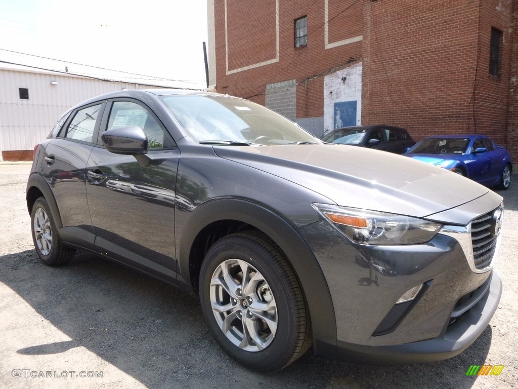 2017 CX-3 Sport AWD - Meteor Gray Mica / Black photo #1