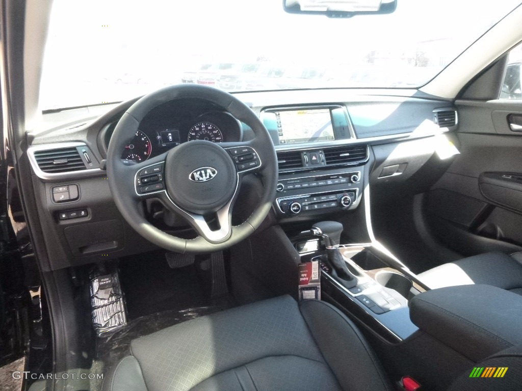 Black Interior 2017 Kia Optima EX Photo #120384846