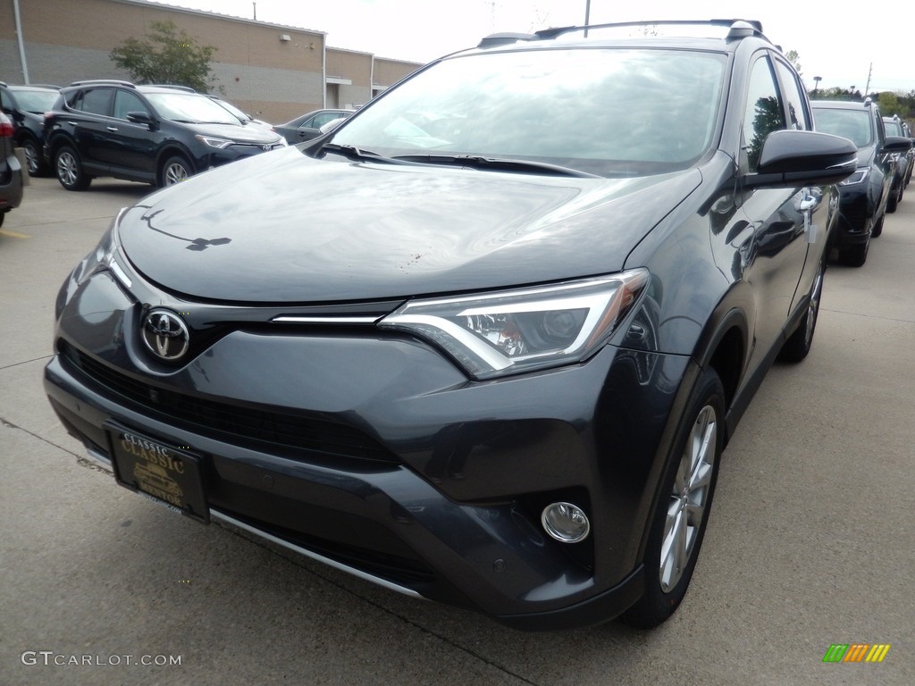 2017 RAV4 Limited AWD - Magnetic Gray Metallic / Black photo #1