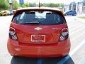 2013 Inferno Orange Metallic Chevrolet Sonic LT Hatch  photo #5