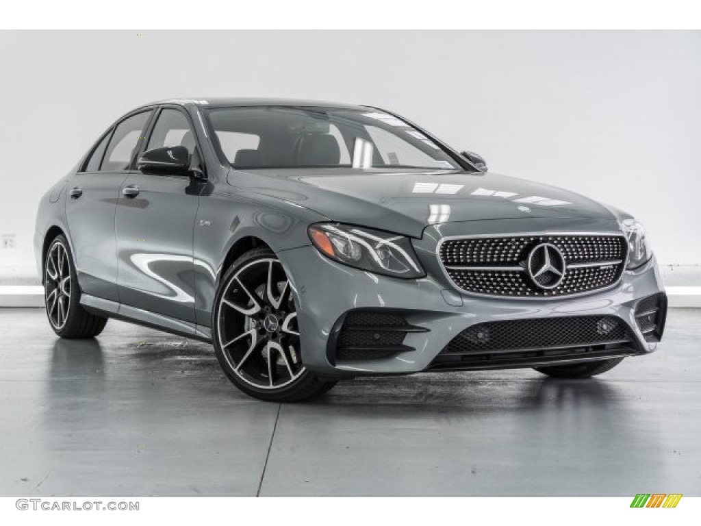 Selenite Grey Metallic 2017 Mercedes-Benz E 43 AMG 4Matic Sedan Exterior Photo #120388174