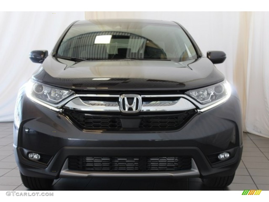 2017 CR-V EX - Gunmetal Metallic / Gray photo #4