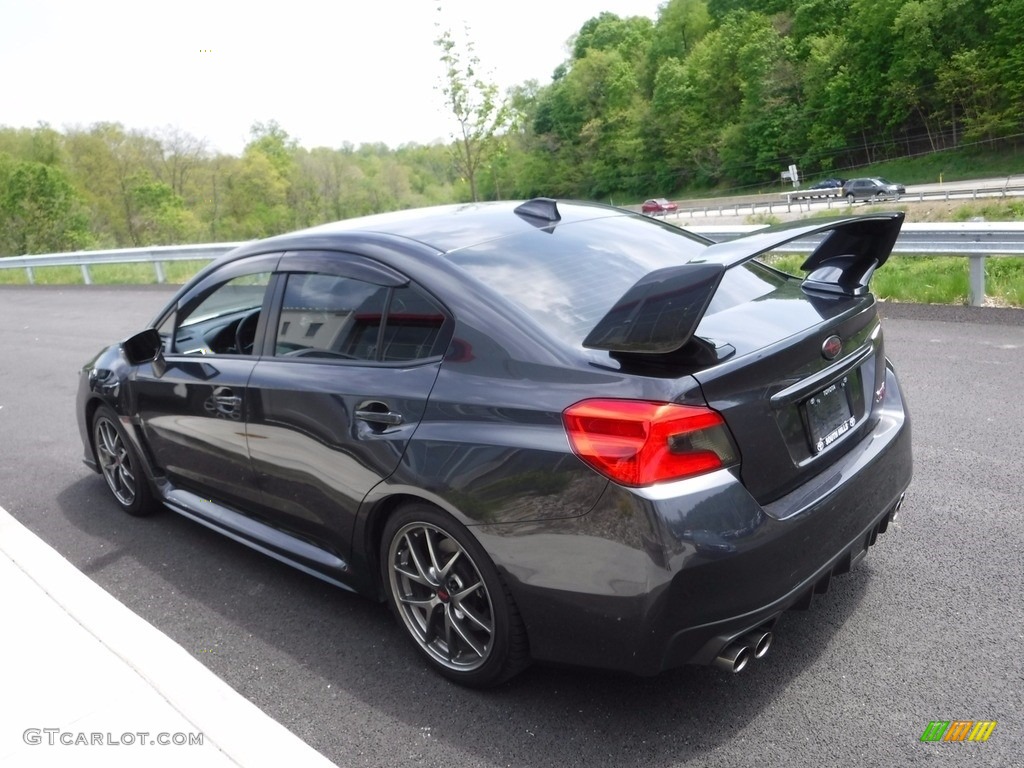 2015 WRX STI Limited - Dark Gray Metallic / Carbon Black photo #11