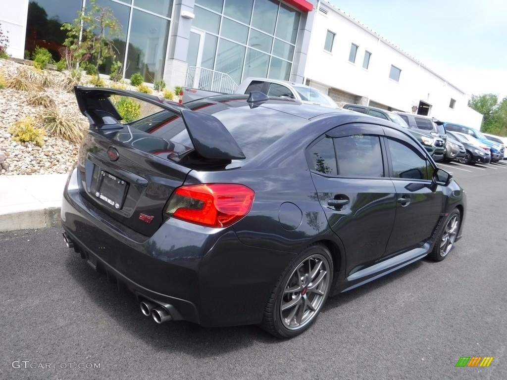 2015 WRX STI Limited - Dark Gray Metallic / Carbon Black photo #13