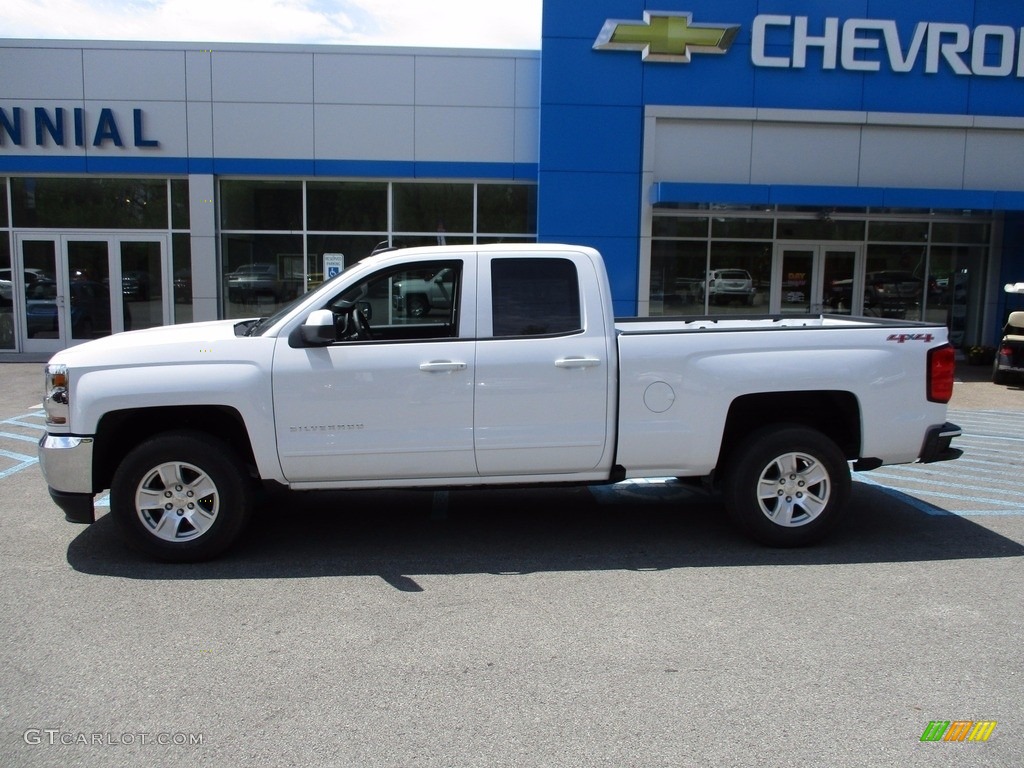 2017 Silverado 1500 LT Double Cab 4x4 - Summit White / Jet Black photo #2