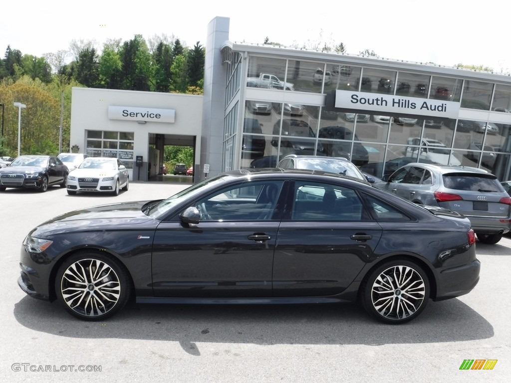 2017 A6 3.0 TFSI Premium Plus quattro - Oolong Gray Metallic / Black photo #2