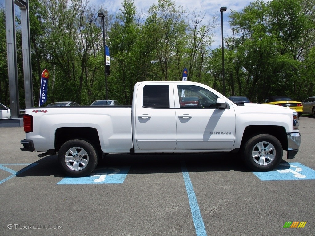 2017 Silverado 1500 LT Double Cab 4x4 - Summit White / Jet Black photo #7