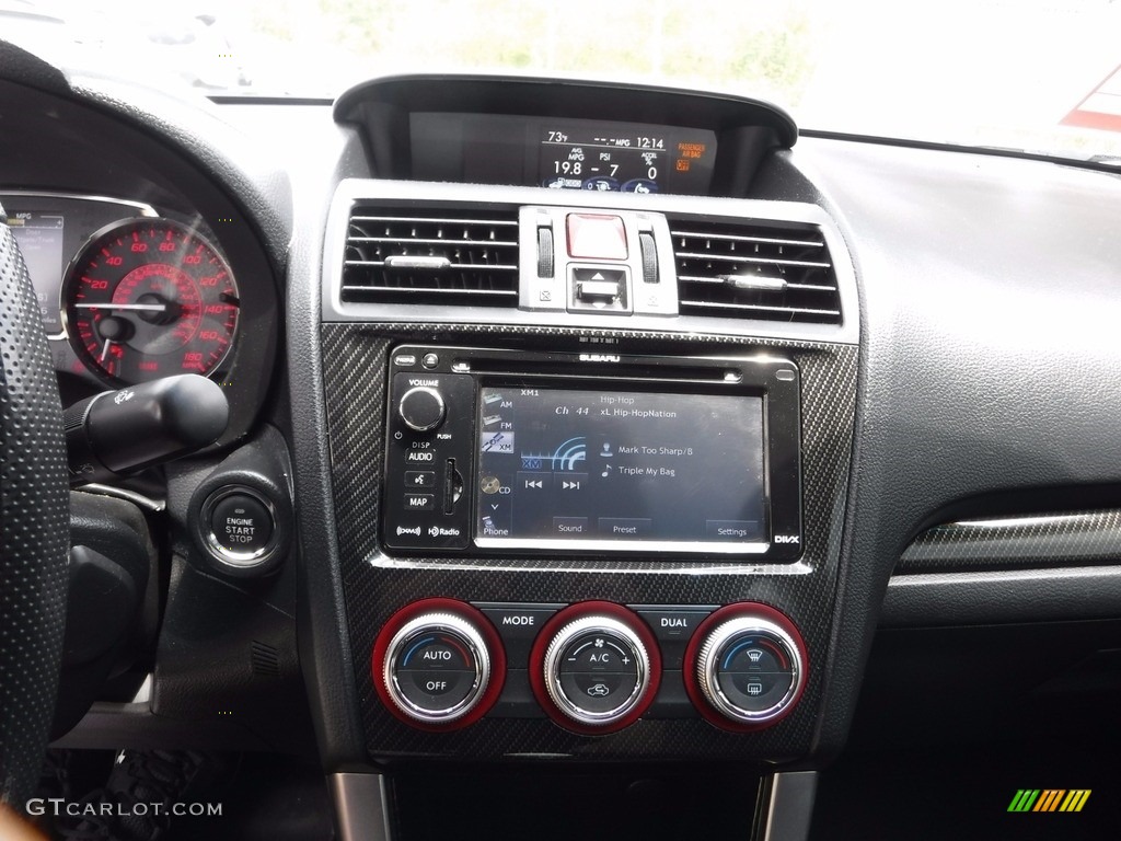 2015 WRX STI Limited - Dark Gray Metallic / Carbon Black photo #23