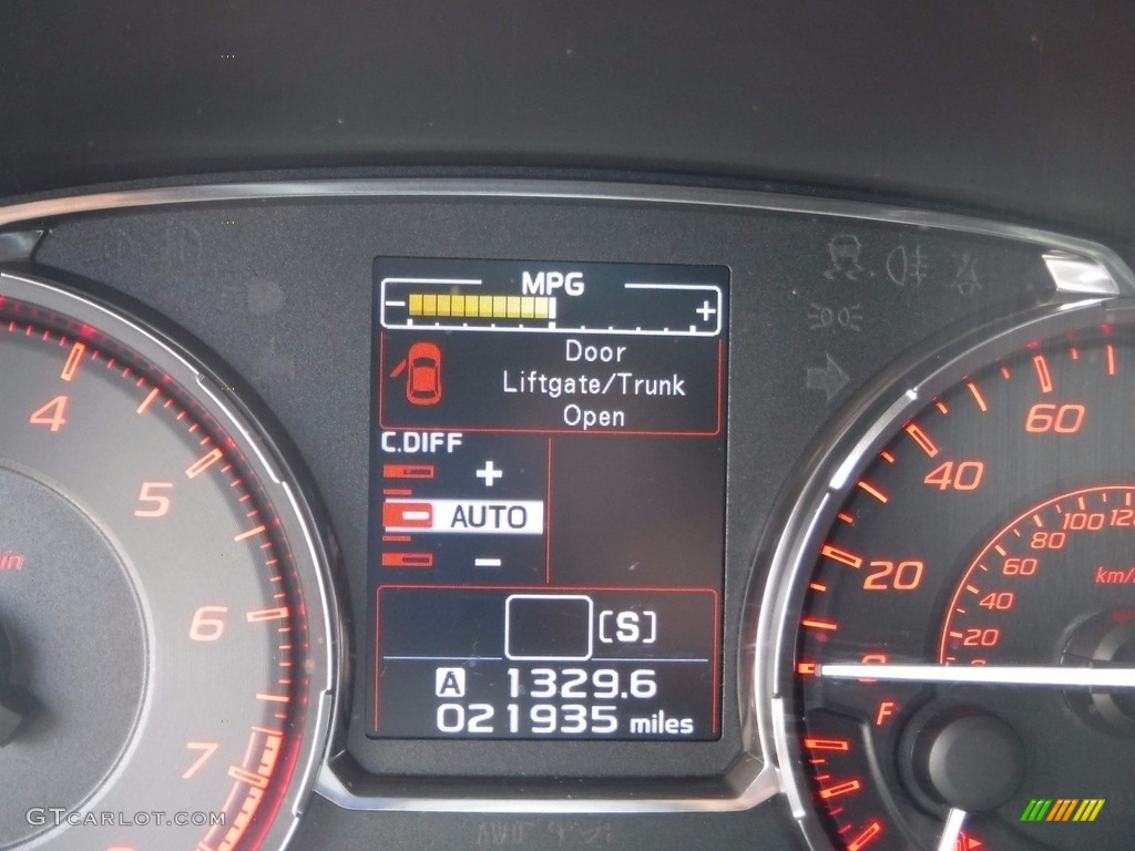 2015 WRX STI Limited - Dark Gray Metallic / Carbon Black photo #30