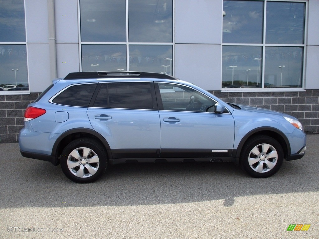 2012 Outback 2.5i Premium - Sky Blue Metallic / Off Black photo #2