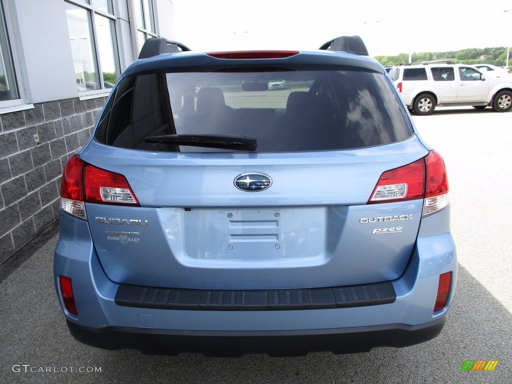 2012 Outback 2.5i Premium - Sky Blue Metallic / Off Black photo #3