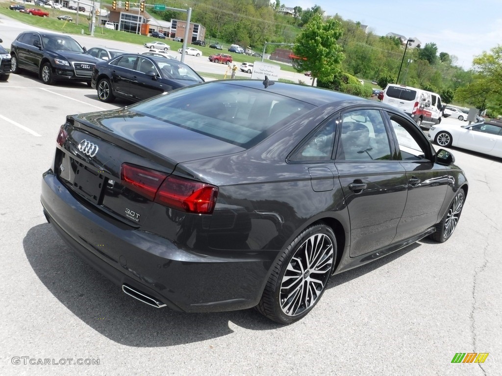 2017 A6 3.0 TFSI Premium Plus quattro - Oolong Gray Metallic / Black photo #16
