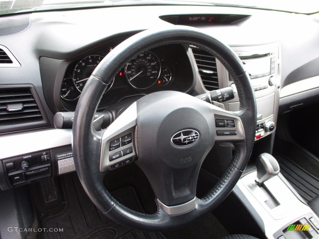 2012 Outback 2.5i Premium - Sky Blue Metallic / Off Black photo #10