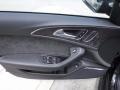 2017 Audi A6 Black Interior Door Panel Photo