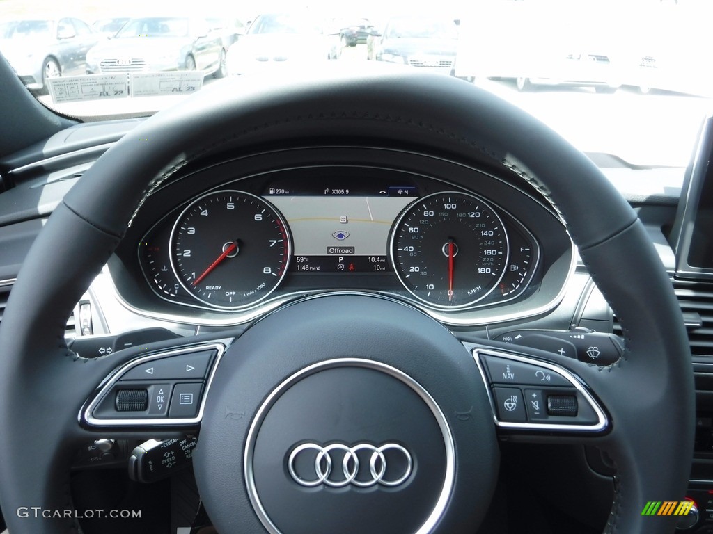 2017 A6 3.0 TFSI Premium Plus quattro - Oolong Gray Metallic / Black photo #32