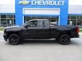 2017 Black Chevrolet Silverado 1500 Custom Double Cab 4x4  photo #2