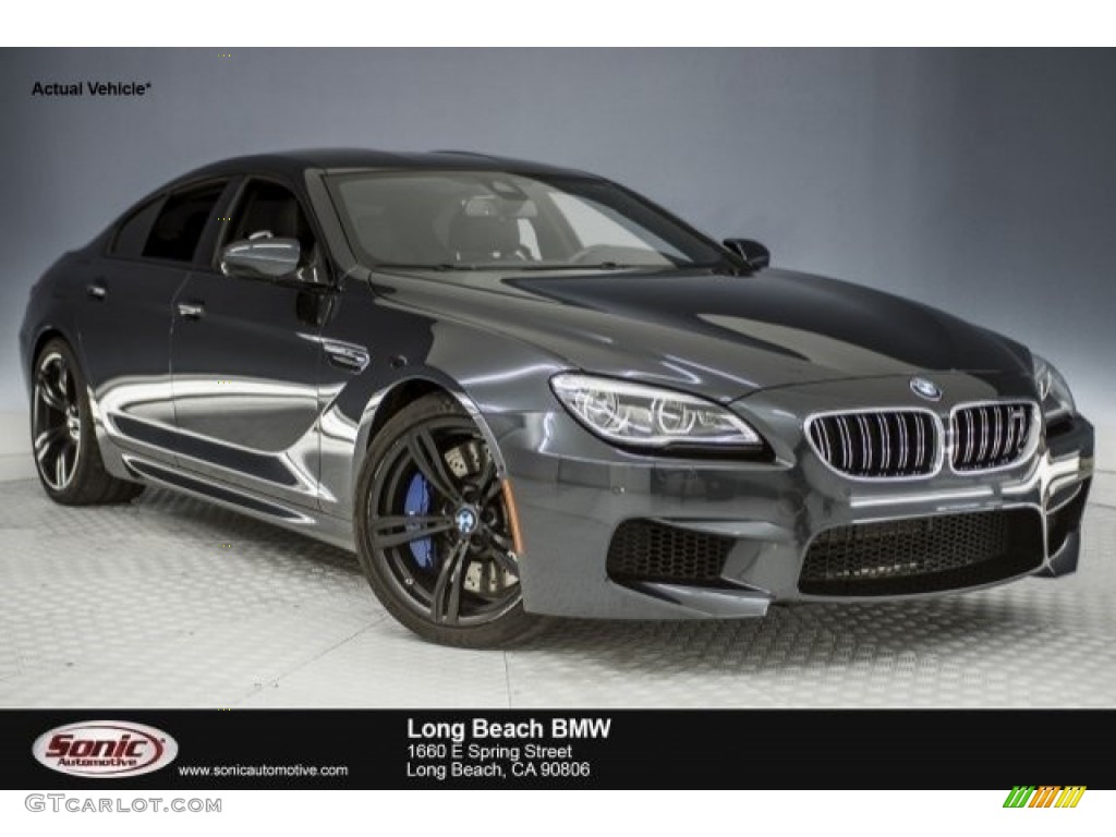2017 M6 Gran Coupe - Singapore Gray Metallic / Black photo #1