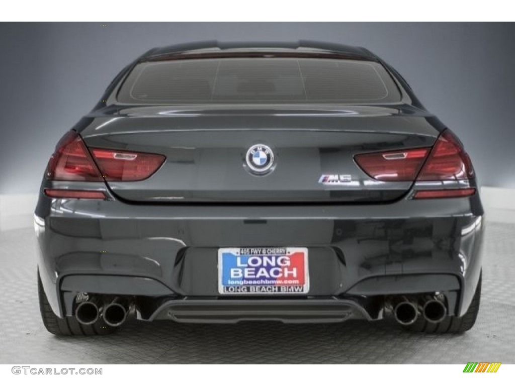 2017 M6 Gran Coupe - Singapore Gray Metallic / Black photo #3
