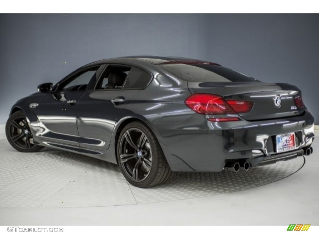 2017 M6 Gran Coupe - Singapore Gray Metallic / Black photo #10