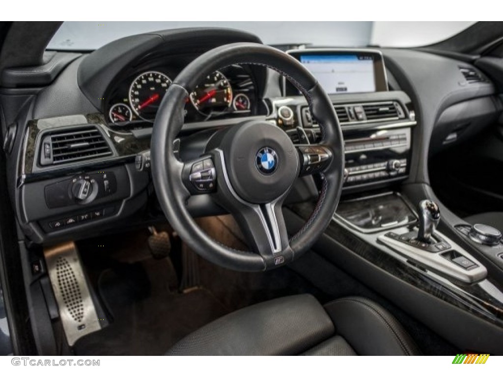 2017 BMW M6 Gran Coupe Black Dashboard Photo #120391879