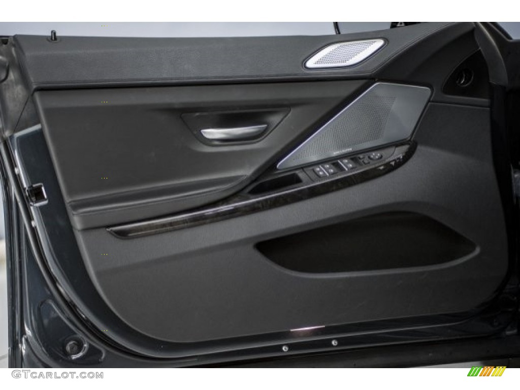 2017 M6 Gran Coupe - Singapore Gray Metallic / Black photo #19