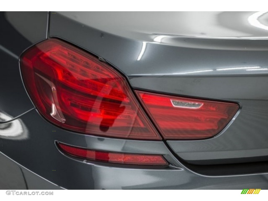 2017 M6 Gran Coupe - Singapore Gray Metallic / Black photo #20