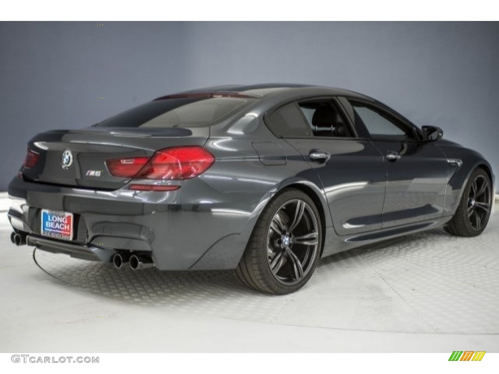 2017 M6 Gran Coupe - Singapore Gray Metallic / Black photo #29