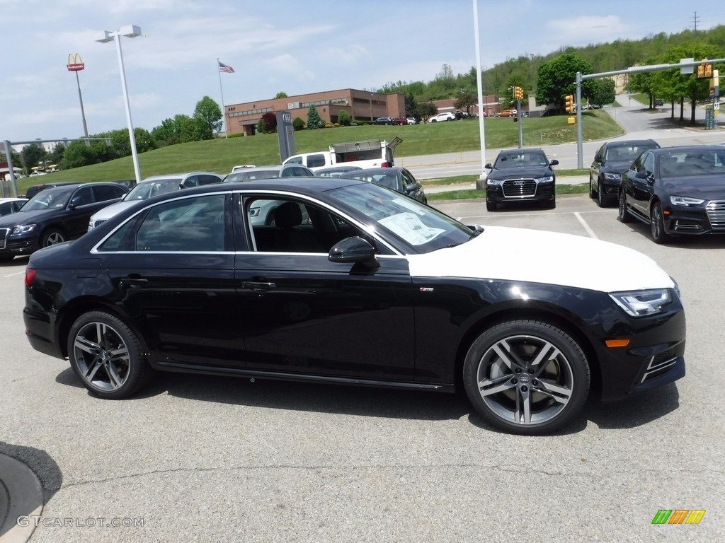 2017 A4 2.0T Premium Plus quattro - Mythos Black Metallic / Black photo #9