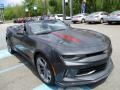Nightfall Gray Metallic 2017 Chevrolet Camaro LT Convertible 50th Anniversary Exterior