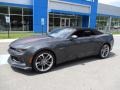 Nightfall Gray Metallic 2017 Chevrolet Camaro LT Convertible 50th Anniversary Exterior