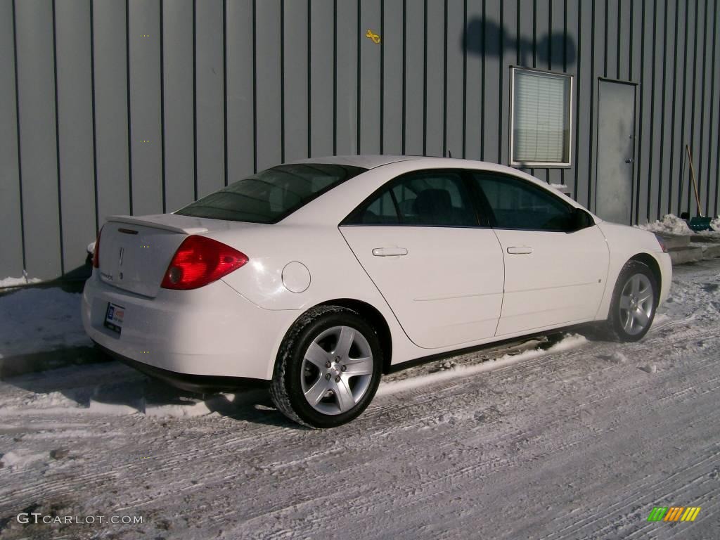 2008 G6 Sedan - Ivory White / Ebony Black photo #3